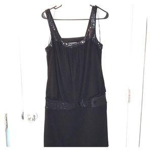 Black dress w sequins
